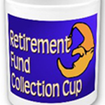 Retirement fund collection cup from omniverz.com