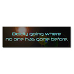 Star Trek Bumper Sticker